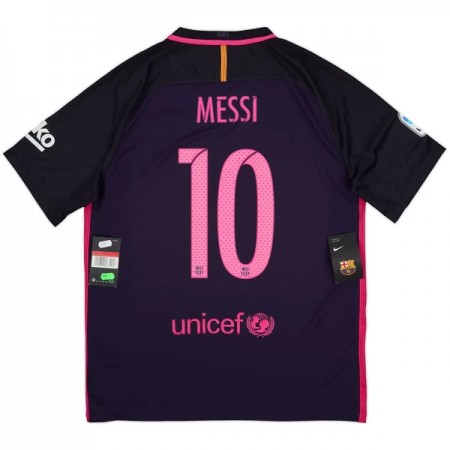 Barcelona Messi 10 2016-17 Retro Vieraspelipaita