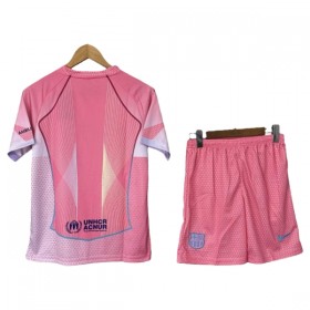Barcelona Lasten Paita Pinkki 2025-26 Limited edition Lyhythihainen (+ shortsit)