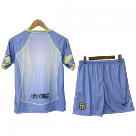 Barcelona Lasten Paita Violetti 2025-26 Limited edition Lyhythihainen (+ shortsit)