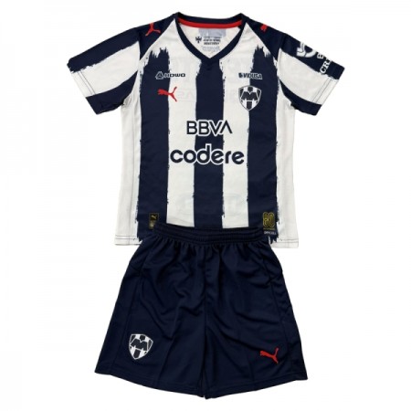 Rayados Monterrey Lasten Kotipelipaita 2025-26 Lyhythihainen (+ shortsit)