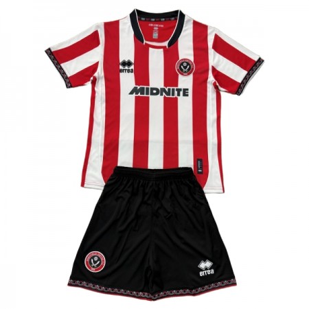 Sheffield United Lasten Kotipelipaita 2025-26 Lyhythihainen (+ shortsit)