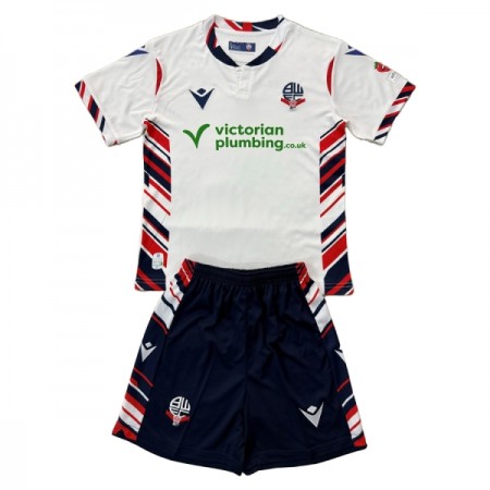 Bolton Wanderers Lasten Kotipelipaita 2025-26 Lyhythihainen (+ shortsit)