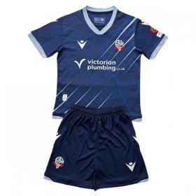 Bolton Wanderers Lasten Vieraspelipaita 2025-26 Lyhythihainen (+ shortsit)