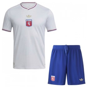 Olympique Lyonnais Anniversary Lasten Paita 2025-26 Lyhythihainen (+ shortsit)