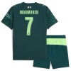Manchester City Marmoush 7 Ea Sport Lasten Neljäspelipaita 2025-26 Lyhythihainen (+ shortsit)