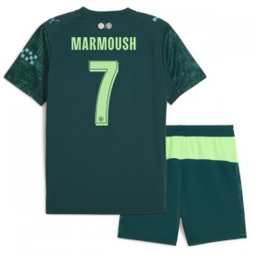 Manchester City Marmoush 7 Ea Sport Lasten Neljäspelipaita 2025-26 Lyhythihainen (+ shortsit)