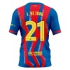FC Barcelona Frenkie de Jong 21 Neljäspelipaita 2025-26