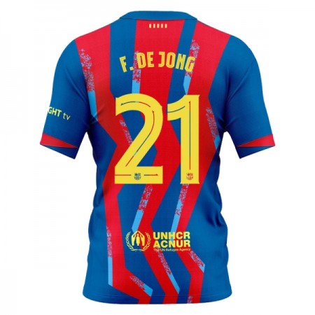 FC Barcelona Frenkie de Jong 21 Neljäspelipaita 2025-26