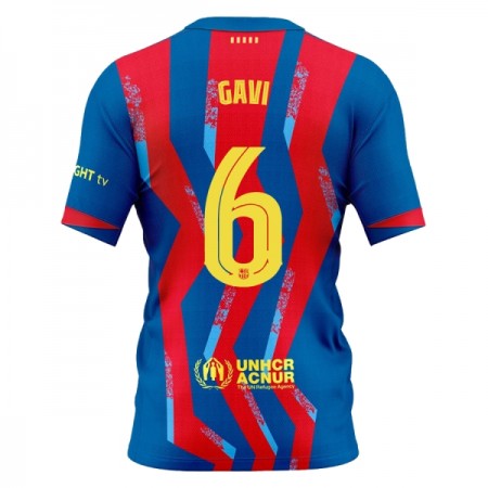 FC Barcelona Gavi 6 Neljäspelipaita 2025-26