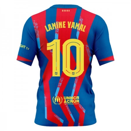 FC Barcelona Lamine Yamal 10 Neljäspelipaita 2025-26