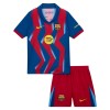 FC Barcelona Lasten Neljäspelipaita 2025-26 Lyhythihainen (+ shortsit)