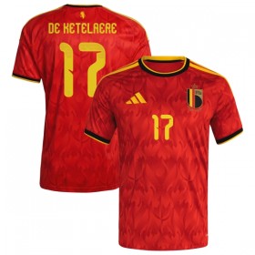 Belgia De Ketelaere 17 Kotipelipaita Mm-Kisat 2026