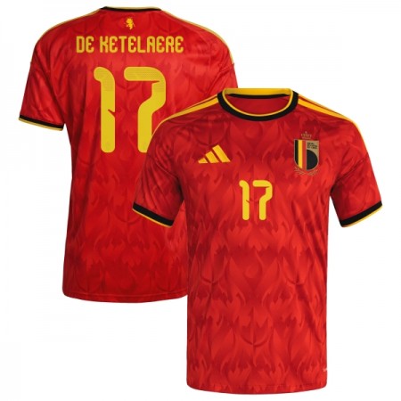 Belgia De Ketelaere 17 Kotipelipaita Mm-Kisat 2026