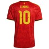 Belgia Lukaku 10 Lasten Kotipelipaita Mm-Kisat 2026 Lyhythihainen (+ shortsit)