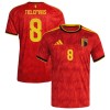 Belgia Tielemans 8 Kotipelipaita Mm-Kisat 2026