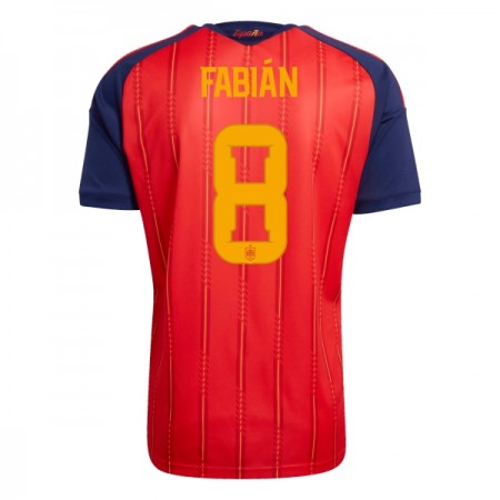 Espanja Fabian 8 Kotipelipaita Mm-Kisat 2026