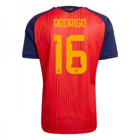 Espanja Rodrigo 16 Kotipelipaita Mm-Kisat 2026