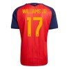 Espanja Williams JR 17 Kotipelipaita Mm-Kisat 2026 Espanja Williams JR 17 Kotipelipaita Mm-Kisat 2026