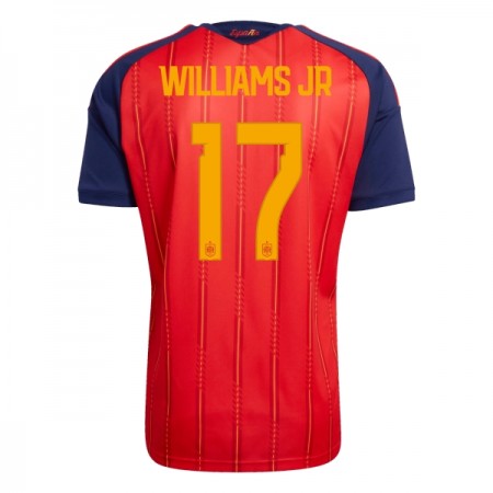 Espanja Williams JR 17 Kotipelipaita Mm-Kisat 2026 Espanja Williams JR 17 Kotipelipaita Mm-Kisat 2026