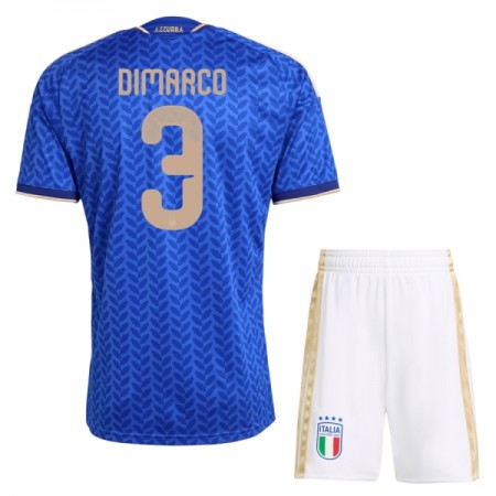 Italia Dimarco 3 Lasten Kotipelipaita Mm-Kisat 2026 Lyhythihainen (+ shortsit)