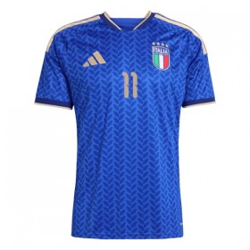 Italia Raspadori 11 Lasten Kotipelipaita Mm-Kisat 2026 Lyhythihainen (+ shortsit)