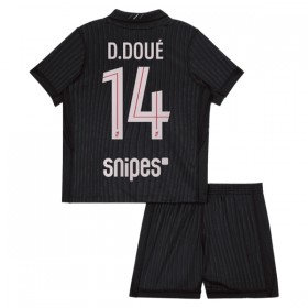 Paris Saint-Germain D. Doue 14 Jordan Lasten Neljäspelipaita 2025-26 Lyhythihainen (+ shortsit)