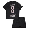 Paris Saint-Germain Fabian 8 Jordan Lasten Neljäspelipaita 2025-26 Lyhythihainen (+ shortsit)