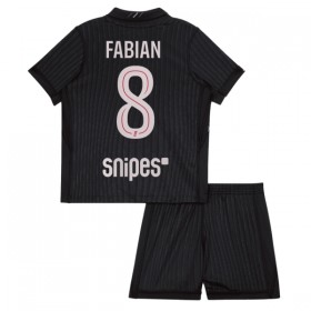 Paris Saint-Germain Fabian 8 Jordan Lasten Neljäspelipaita 2025-26 Lyhythihainen (+ shortsit)