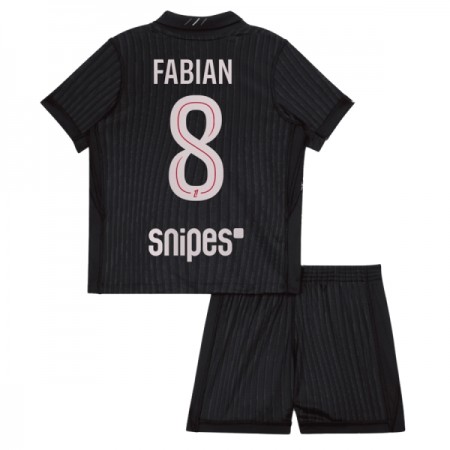 Paris Saint-Germain Fabian 8 Jordan Lasten Neljäspelipaita 2025-26 Lyhythihainen (+ shortsit)