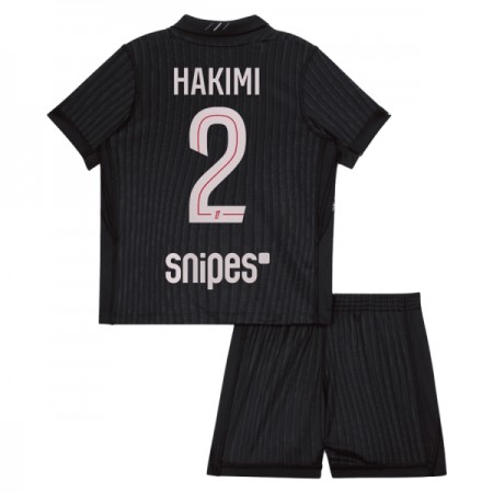 Paris Saint-Germain Hakimi 2 Jordan Lasten Neljäspelipaita 2025-26 Lyhythihainen (+ shortsit)