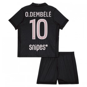 Paris Saint-Germain O. Dembele 10 Jordan Lasten Neljäspelipaita 2025-26 Lyhythihainen (+ shortsit)