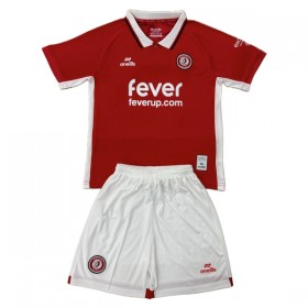 Bristol City Lasten Kotipelipaita 2025-26 Lyhythihainen (+ shortsit)