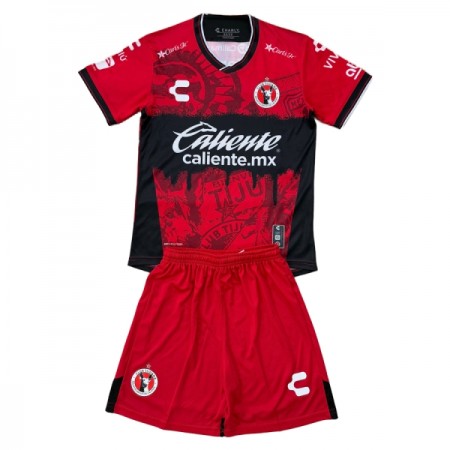 Club Tijuana Lasten Kotipelipaita 2025-26 Lyhythihainen (+ shortsit)