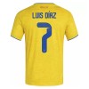 Kolumbia Luis Diaz 7 Kotipelipaita Mm-Kisat 2026