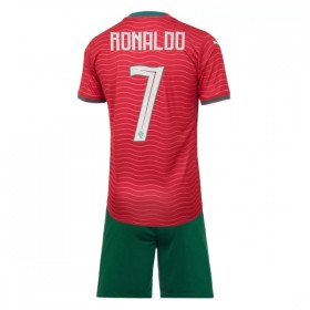 Portugali Ronaldo 7 Lasten Kotipelipaita Mm-Kisat 2026 Lyhythihainen (+ shortsit)