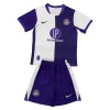 Toulouse Lasten Kotipelipaita 2025-26 Lyhythihainen (+ shortsit)