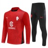 AC Milan Training Huppari Punainen 2025-26 Quarter-zip
