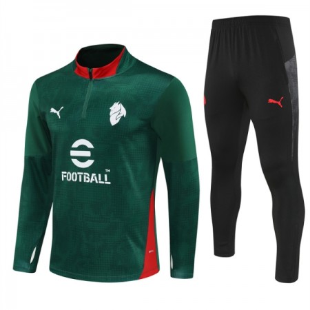 AC Milan Training Huppari Vihreä 2025-26 Quarter-zip