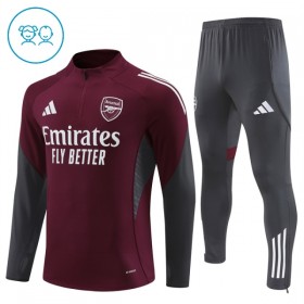 Arsenal Lasten Training Huppari Punainen 2025-26 Quarter-zip