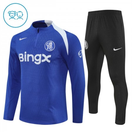 Chelsea Lasten Training Huppari Sininen 2025-26 Quarter-zip