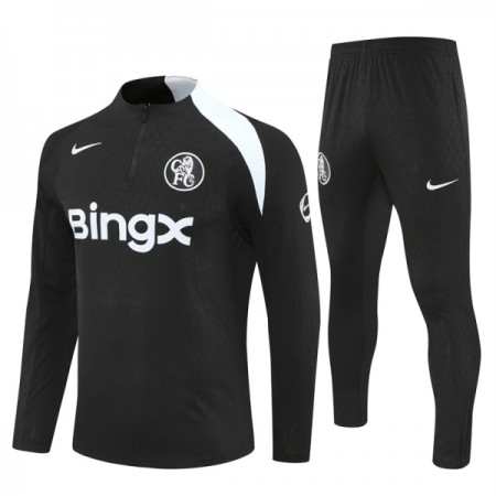 Chelsea Training Huppari Musta 2025-26 Quarter-zip