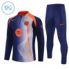 FC Barcelona Lasten Training Huppari Sininen 2025-26 Quarter-zip