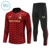 Feyenoord Rotterdam Lasten Training Huppari Punainen 2025-26 Quarter-zip