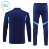 Real Madrid Lasten Training Huppari Navy 2025-26 Quarter-zip
