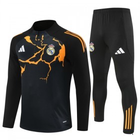 Real Madrid Training Huppari Musta 2025-26 Quarter-zip