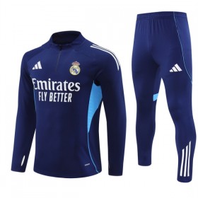 Real Madrid Training Huppari Navy 2025-26 Quarter-zip