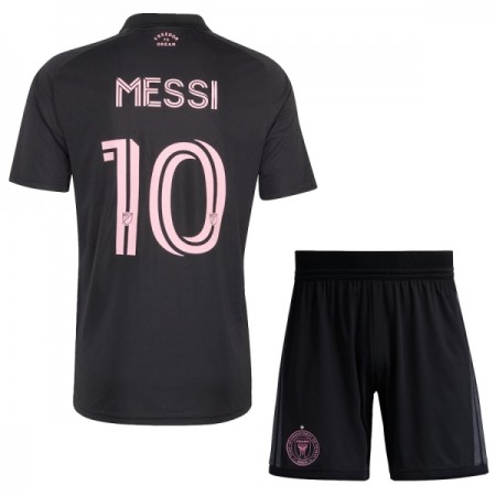 Inter Miami CF Messi 10 Lasten Vieraspelipaita 2026 Lyhythihainen (+ shortsit)