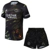 Paris Saint-Germain Night Edition Lasten Paita 2025-26 Lyhythihainen (+ shortsit)