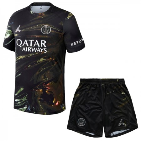 Paris Saint-Germain Night Edition Lasten Paita 2025-26 Lyhythihainen (+ shortsit)