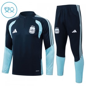 Argentiina Lasten Training Huppari Navy 2026-27 Quarter-zip